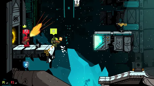 Crashnauts gameplay